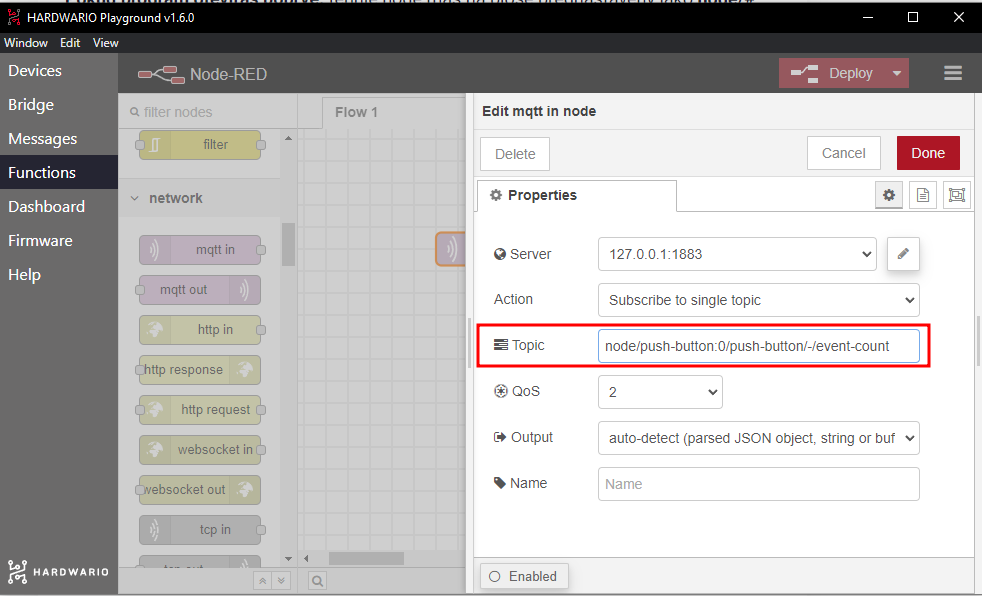MQTT Topic MQTT Topic